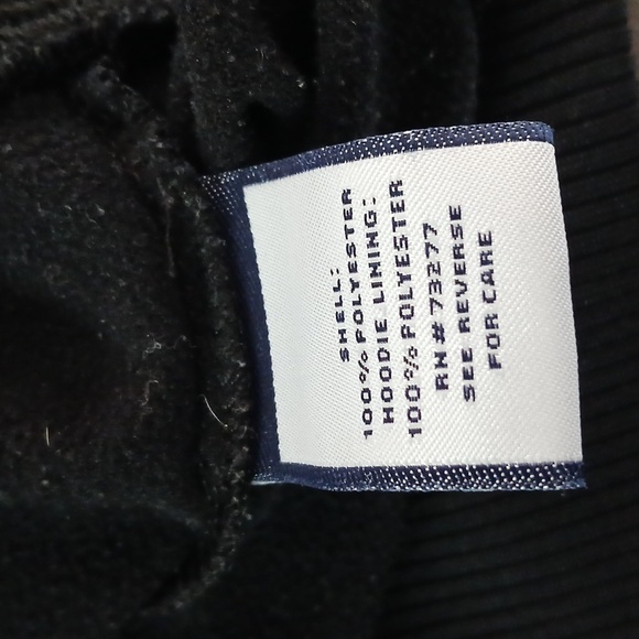 Fila Black and Pink Zip-Up Hoodie - Picture 4 of 4